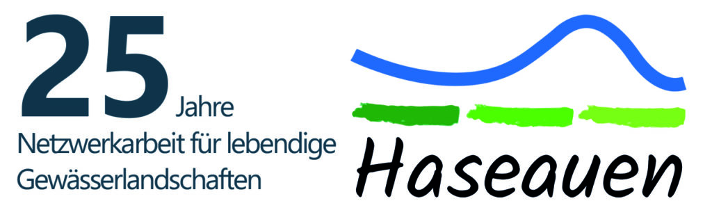 Logo des Haseauenvereins zum 25 jährigen Jubiläum