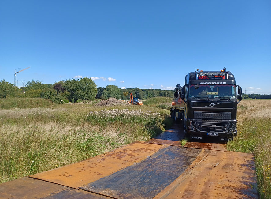 Baustrasse Moorwiese